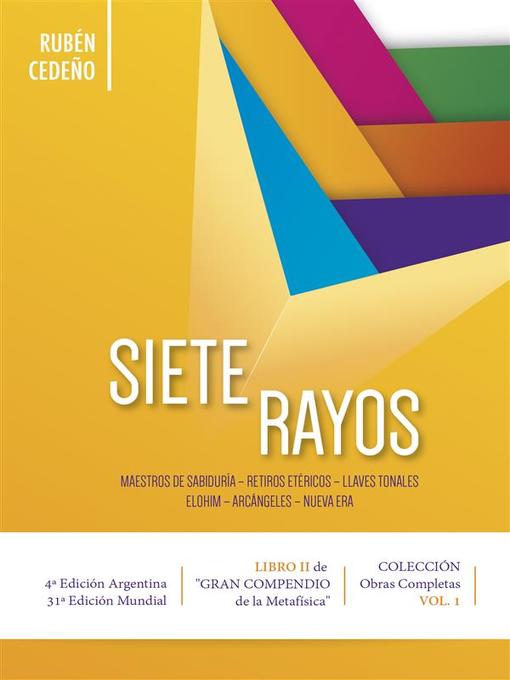 Title details for Siete Rayos by Rubén Cedeño - Available
